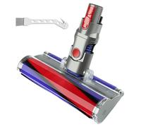 Tête de nettoyage à rouleau souple compatible avec aspirateur sans fil Dy son V10 V11 V15 V8 V7, tête d'aspirateur moelleuse à dégagement rapide, accessoires pour bois dur, sol en vinyle