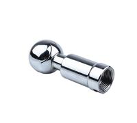Tête de nettoyage de réservoir CIP avec boule de pulvérisation rotative en acier inoxydable 304 de 1/4" et filetage femelle, couverture à 360°.