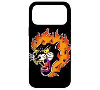 Tête de panthère en feu Black Panther Tattoo Flash Traditionnel Coque pour iPhone 17 Pro Max