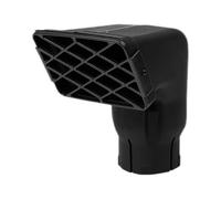 Tête de pataugeoire avec coude, remplacement de tuba pour voiture, tuba léger Air Kit, tête de tuyau d'air robuste et avec entrée d'air et couvercle