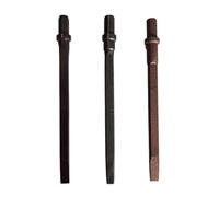 Tête de Pelle à gaz Droite Plate |Construction en Fer Robuste pour Creuser/Creuser/aménager des tranchées |Tête de Rechange de 16,8 x 1 cm pour poignées Standard