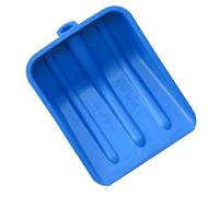 Tête de pelle à glace en plastique de rechange pour sac à nourriture, bleu | Tête de pelle à glace épaisse en plastique, facile à nettoyer, déneigement sans endommager le sol, excellente