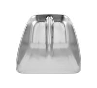 Tête de Pelle à Neige de Rechange Argenté en Acier Inoxydable | Compacte, Usage Extérieur Polyvalent, pour Allées et Jardin, Adaptée aux Tâches de Ferme L’hiver