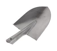Tête de Pelle Pointue de Jardin en Acier au Manganèse 11,2 Pouces | Remplacement sans Manche, Bord Incliné Élargi, Face Creuse Profonde, Usage Agricole et Tranchées