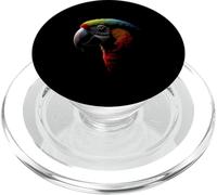 Tête de Perroquet Animal Sauvage Oiseau Tropique Art PopSockets PopGrip pour MagSafe