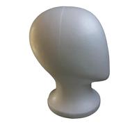 Tête De Perruque En Mousse - Support De Mannequin Sans Visage, Porte-affichage Des Cosmétiques Professionnels | Formulaire De Coiffure De Coiffure De Qualité Salon, Modèle De Chapeau Adapté Aux Voyage