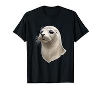 Tête de Phoque stylisée - Illustration Animale T-Shirt