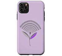 Tête de Pissenlit Moderne du Milieu du siècle en Lilas Coque pour iPhone 11 Pro Max