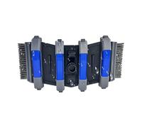 Tête de piston de piscine manuelle - Nettoyeur de 14 pouces avec roues | Tête lestée flexible et robuste avec joint rotatif rotatif | Têtes à vide pour piscine - Nettoyage de piscine encastrée Patio