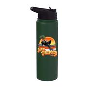 Tête de plante dansante Jack Tripper Funny Three's Company Party Stainless Steel Insulated Water Bottle