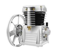 Tête de pompe à air 1,5 kW 2 CV Compresseur d'air Tête de pompe à air comprimé Capacité d'échappement 200 l/min max 10 bar Outil d'air Tête de moteur pour les compresseurs d'air