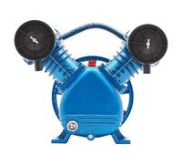 Tête de pompe à air comprimé à haut rendement - Compresseur à air comprimé - Unité de compresseur à double cylindre - Cylindre à double cylindre - Appareil à une étape - Installation facile - Forme en