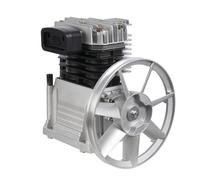 Tête de pompe à compresseur d'air 3HP Volume de sortie 250 l Tête de pompe à air lubrifiée à l'huile avec deux cylindres, tête de cylindre de piston Pression maximale 1 Mpa