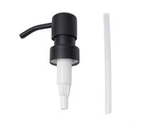 Tête de pompe à lotion et savon avec design poussoir en acier inoxydable, comprend un joint souple pour éviter les fuites, convient pour filetage standard 28/400 (B)