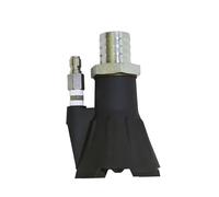 Tête de Pompe d'aspiration de boues Haute Pression 4000 psi, tête d'extraction de boues Venturi, entrée 3/8F