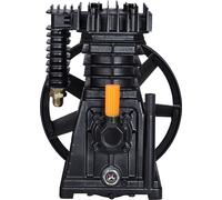 Tête de pompe de compresseur d'air VEVOR, 3 CV, 5,8 CFM à 90 PSI, Tête de pompe à pistons de compresseur d'air lubrifié à deux cylindres, remplacement à un étage