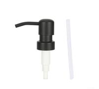 Tête de pompe en acier inoxydable, tête de pompe à lotion à presser robuste et durable, parfaite pour les projets de bricolage et les bouteilles (B)