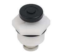 Tête de pompe pour nettoyeur haute pression avec clapet anti-retour et connecteur de pressostat pour modèle 2208C, 40 x 40 x 40 mm, blanc + noir