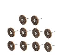 Tête de ponçage non tissée, meule abrasive, tige 3 mm, mini brosse polissage for perceuse wanglan(60,10PCS_25X3MM)