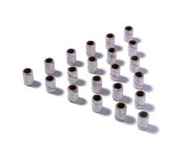 Tête de ponçage pour ongles, Bandes abrasives zébrées for ponceuse à ongles, manucure, pédicure, polissage, 100 pièces, grain 80-240(3 Sizes 100pcs)