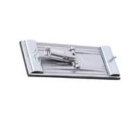 Tête de ponceuse légère en aluminium avec pince à changement rapide pour le travail du bois lisse, la finition extérieure, outil de ponçage léger