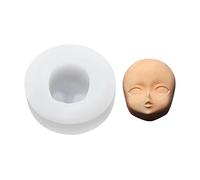 Tête De Poupée 3D, Moule Pour Visage De Bébé, Modèle De Gâteau En Silicone, Savon Fait À La Main, Argile, Plâtre, Fondant, Chocolat, Sucre, Artisanat
