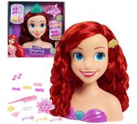 Tête de poupée Coiffure Princesse Disney Little Mermaid Ariel Ariel Coiffeur + accessoires