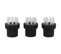 Tête de pour balai Vapeur M8 Laiton Acier 3 Tête de pour balai(M8 white brush)