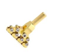 Tête de pression pour installation de filetage de guitare, instruments acoustiques, électriques, presse à frettes, outil de réparation d'instruments de musique, poussoirs de guitare, fractales, presse