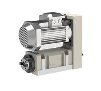 Tête de puissance de broche XT30-1, accessoires de Machine-outil à grande vitesse, petit tour et fraisage, assemblage d'alésage et de fraisage Composite(XT30-1-NT30-MF motor1.1kw-2.2KW)