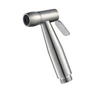 Tête de pulvérisateur bidet à main en acier inoxydable brossé Bidet toilette portable Pommeau douche Robinet salle bain for le nettoyage des toilettes, l'hygiène personnelle, sols,A(B)