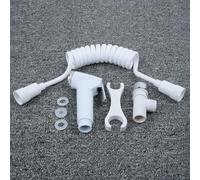 Tête de pulvérisation de bidet à main avec pression réglable - Kit adaptateur Shattaf complet pour le nettoyage