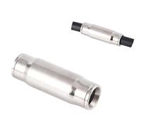 Tête de pulvérisation de brumisation à haute pression, buse de brumisation à verrouillage coulissant, tés de 3/8 pouces, connexion rapide, trous assortis pour le refroidisse 2pcs Quick-connect direct