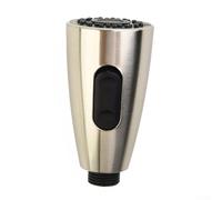 Tête de pulvérisation de rechange extractible pour robinet de cuisine double flux mousseur facile à installer G1/2 (brossé)