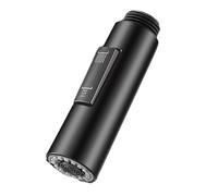 Tête de Pulvérisation de Robinet de Cuisine 2 Modes Douchette Extractible avec Aérateur Économiseur dEau Noir Installation Facile Universelle pour Cuisine et Salle de Bain Filetage G1 2 Pouce