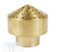 Tête de pulvérisation d'eau pour fontaine - Têtes de de fontaine - de fontaine - Bec de rechange pour fontaine poreuse, en métal pour de beaux effets visuels