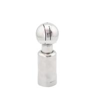 Tête de pulvérisation en acier inoxydable Boule de pulvérisation rotative à filetage 304 en acier inoxydable, for le nettoyage des réservoirs, plusieurs tailles DN(DN15)