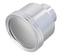 Tête de pulvérisation en alliage d'aluminium, buse de débit d'eau douce avec brume fine, baguette de jardin haute pression, fixation de tuyau portable pour lavage de voiture et arrosage de serre (tête