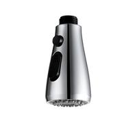 Tête de pulvérisation extractible haute pression G1/2 chromée pour robinet d'évier de salle de bain avec filetage mâle - et accessoire de pulvérisateur de douche polyvalent (SL-06)