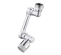 Tête De Pulvérisation Robinet Pivotante Universelle En Métal À 1080 °, For Prolongateur, Buse Barboteur D'aérateur, Cuisine, Bras Robot Lavabo Bien Fait