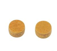 Tête de Queue 14mm 6 Layers Performance Frappe | Matériau pour robuste, résistant à l'usure, couleurs variées, compatible queues américaines, longue durée(Brown)