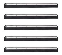 Tête de raclette de sol 75x2x5 cm acier et caoutchouc tête de raclette vidaXL