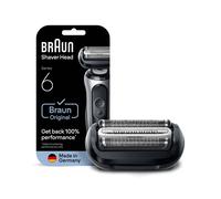 Tête de rasage Braun Series 5/6 Référence 053211 - 1 tête(s) Noir/Acier inoxydable, 3 lames, remplacement recommandé 18 mois, compatible Series 6 60/61/62