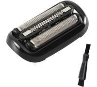 Tête de rasage compatible avec Series 5/6 53B,tête de rasoir compatible avec tondeuse de précision,accessoire de rasoir électrique avec brosse de nettoyage (noir)(Q267)