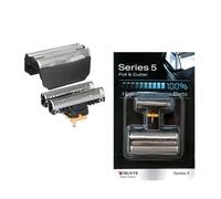 Tête De Rasage De Rechange 51B, Compatible Avec Les Rasoirs Braun WaterFlex ContourPro 5643, 5644, 5645, 5646, 5647, 5649, 5751, 5757 Et 5758.(2pcs)