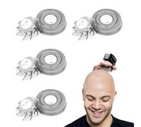 Tête de Rasage Lames de Rechange Pour Skull Shaver Pitbull Rasoir électrique Pour Hommes Chauves (4 Pièces)