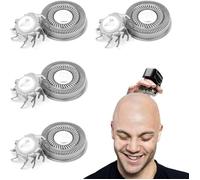 Tête de Rasage Lames de Rechange Pour Skull Shaver Pitbull Rasoir électrique Pour Hommes Chauves (4 Pièces)