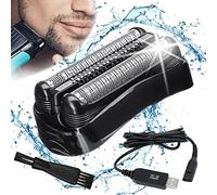 Tête de rasage pour Braun series 3 21B S3, tête de rechange 21B pour rasoir électrique Braun S3, tête de rechange pour rasoir électrique, câble de charge portable 32B série 3 300S / 301S / 310S