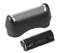 Tête De Rasage Remplacement Noire Compatible Série 1 110 120 140 150 5685 5683 5684, Grille Et Lame, Film De Rechange Pour Série Braun 11B, Rasoir Électrique, Pièce De Rechange