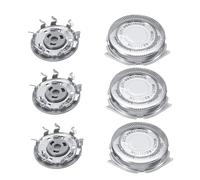 Tête de rasage ronde for hommes, remplacement universel, lames argentées for séries SH70, SH90, HQ8 et HQ9
